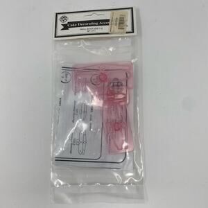 Jem Cutters small bows 1-3 set of 3 NEW cake decorating fondant